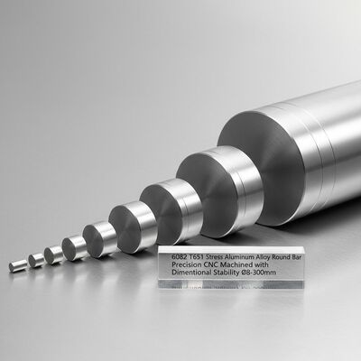6082 T651 스트레스 완화 알루미늄 합금 둥근 막 정밀 CNC 가공
